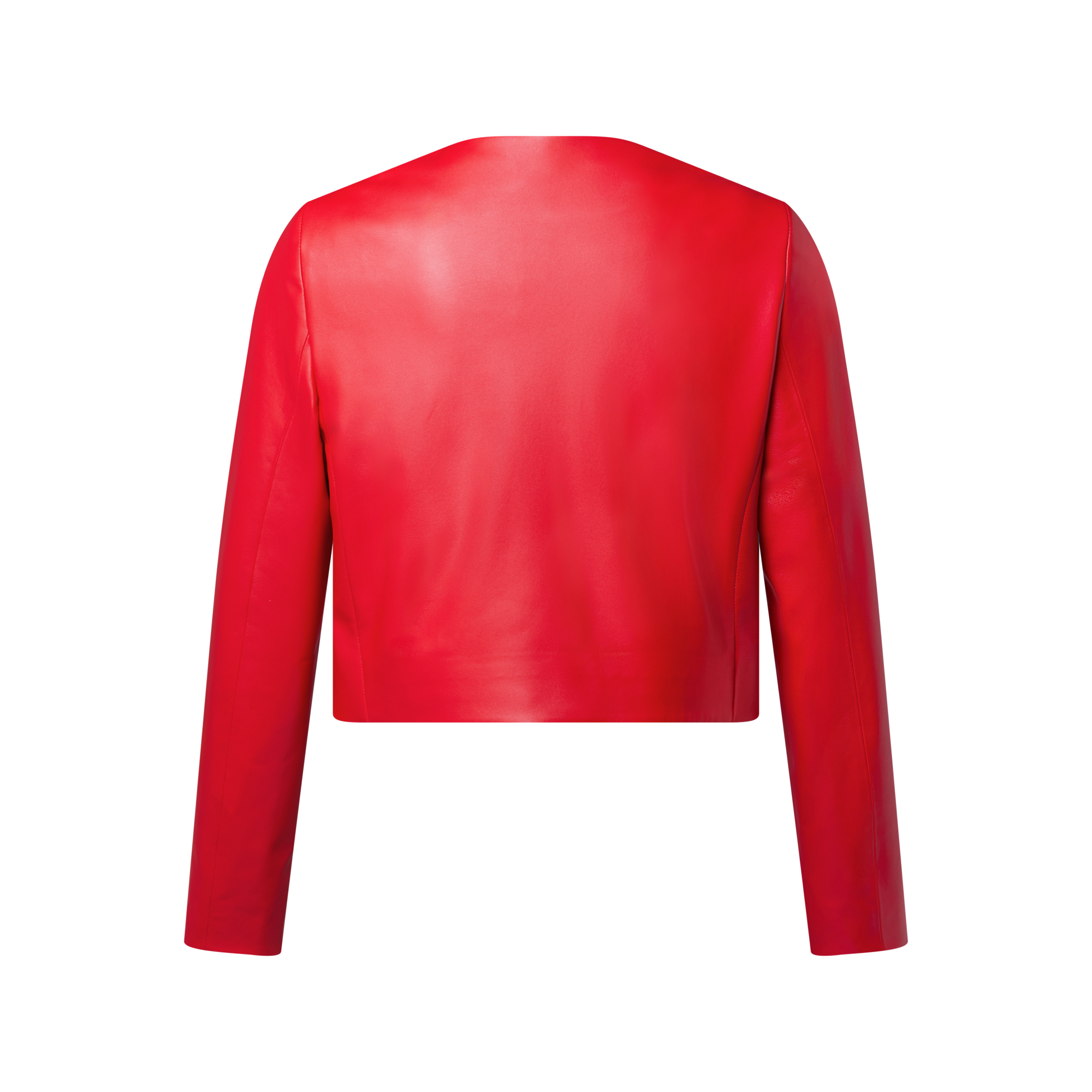 Cropped Leather Jacket - Women - Ready-to-Wear | LOUIS VUITTON ®
